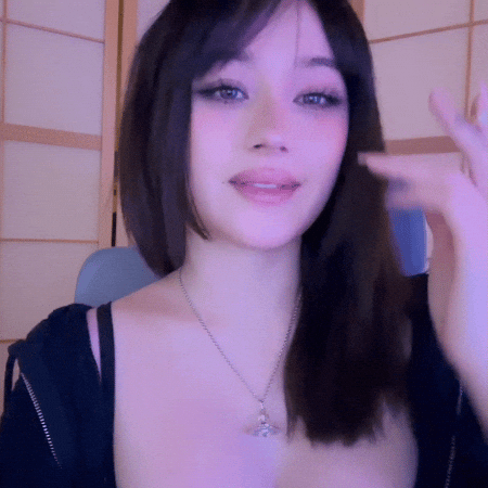 Cute Girl Smoking GIF