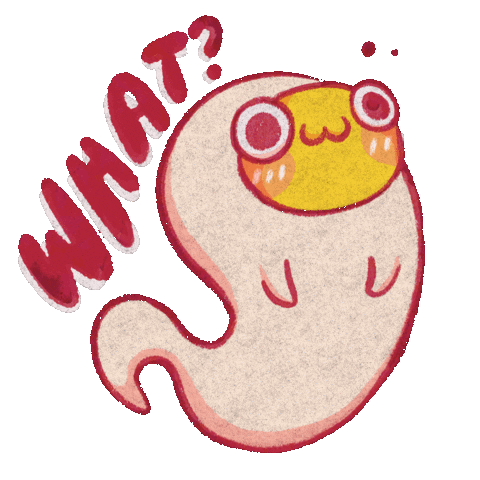 Ghost Egg Sticker by KimothyWuArt