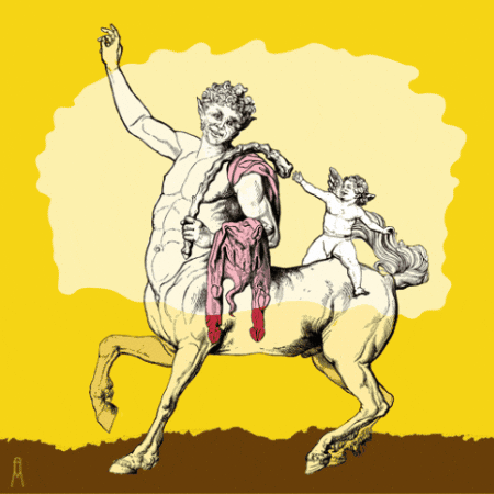Horse Cloud GIF