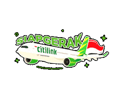 Hutri80 Sticker by Citilink Indonesia
