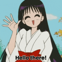 Anime Hello GIFs - AniYuki.com