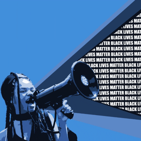 Black Lives Matter Blm GIF by International Service for Human Rights