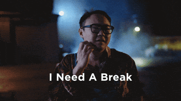 Tired Breaktime GIF by CG Coralisle