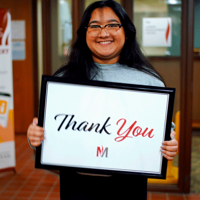 giving day thank you GIF by Minnesota State University Moorhead