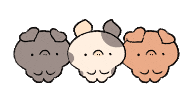 小豬 Sticker by BREAD TREE