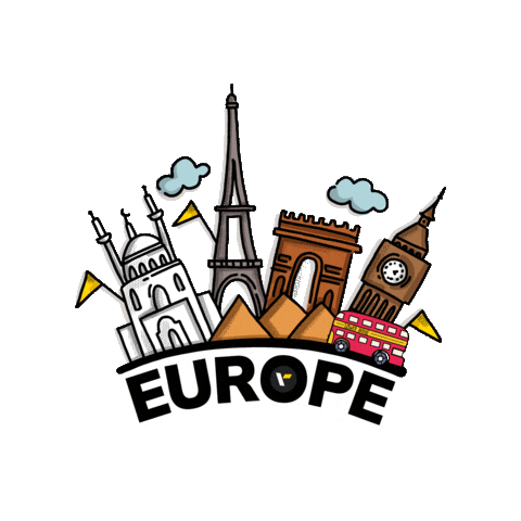 Celebrate France Sticker by Veena World