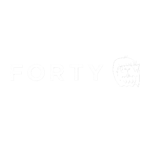 Forty Clothing Sticker