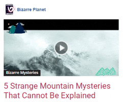 troywakelin mountain strange bizarre mysteries GIF