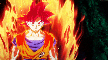 Dragon Ball Super Saiyan God GIF by TOEI Animation UK