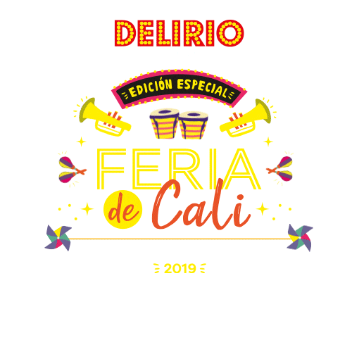Feria Deliriocali Sticker by Delirio Hecho en Cali