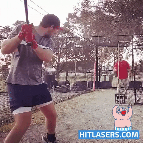 baseballhittingdrills baseball home run hitting baseball player GIF