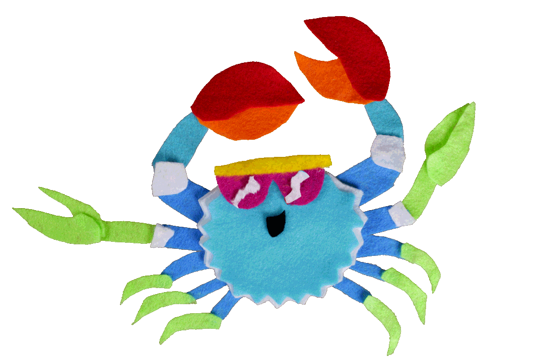 King Crab Dancing Sticker by Lawrence Becker for iOS & Android GIPHY
