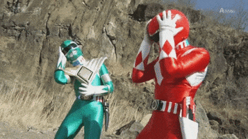 power rangers dissapointed GIF