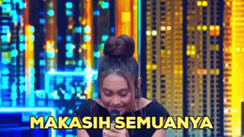 Thanks Thank You GIF by Indonesian Idol