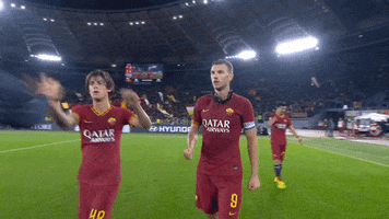 Celebrating Serie A GIF by AS Roma
