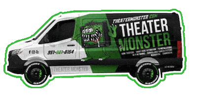 Car Driving Sticker by Theater Monster