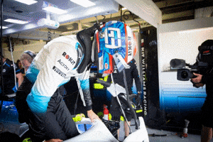 getting in formula 1 GIF by George Russell