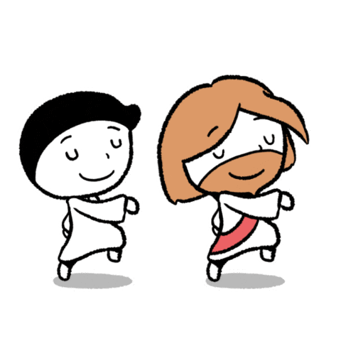 Happy Run Sticker