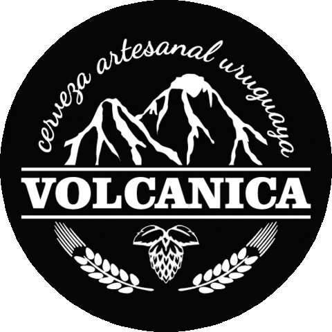 Volcánica Cerveza artesanal Sticker