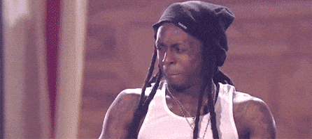 awkward lil wayne GIF