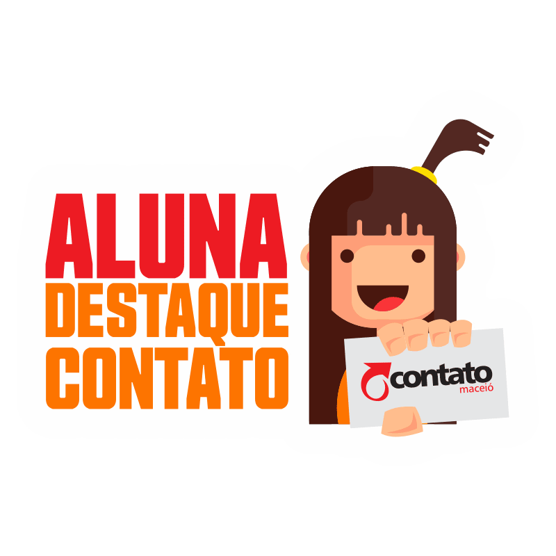 Alunadestaque Sticker by Contato Maceió