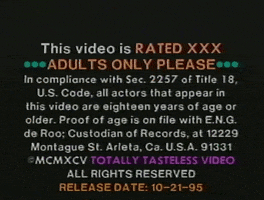 90S Warning GIF