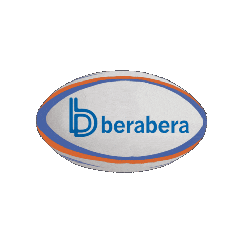 Rugbyball Sticker by Bera Bera