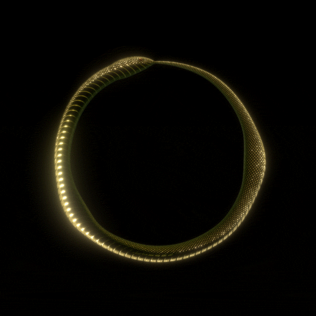 Imbolc Symbol #8 the serpent
