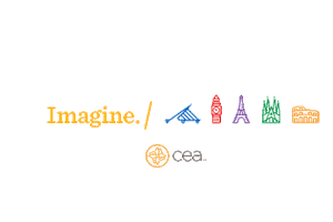 CEA Study Abroad Sticker