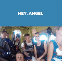 Skydiving GIF