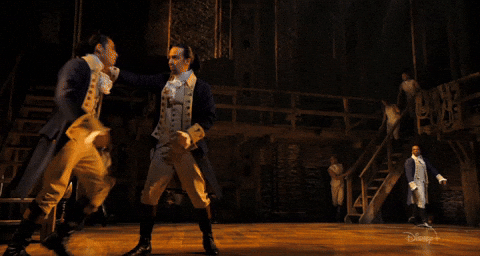 Lin Manuel Miranda Hug GIF by Hamilton: An American Musical - Find ...