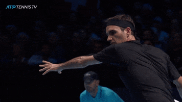 Roger Federer Style GIF by Tennis TV