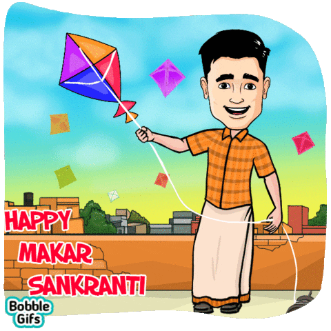 Happy Makar Sankranti GIF by Bobble - Find & Share on GIPHY