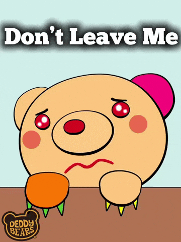 Sad Miss You GIF by DeddyBears