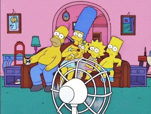 hot the simpsons GIF