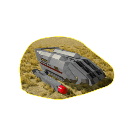 Stamets Shuttle Sticker