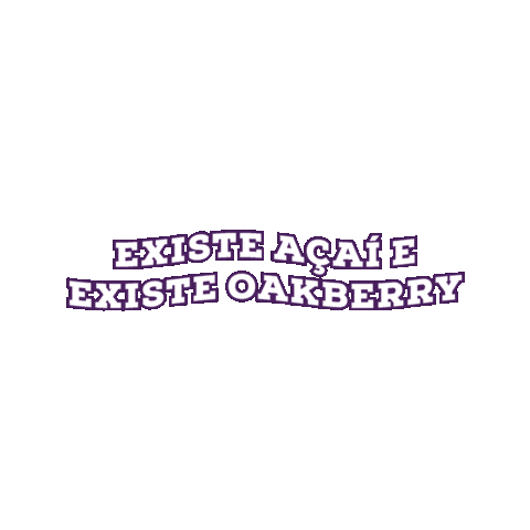 Acai Fastfood Sticker by OAKBERRY