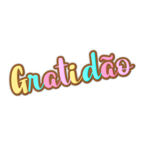 Gratidao Sticker