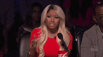 angry nicki minaj GIF