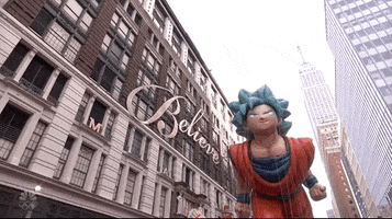 Dragon Ball Z GIF by The 95th Macy’s Thanksgiving Day Parade