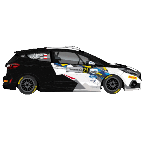 Rally Rallying Sticker by M-Sport for iOS & Android | GIPHY