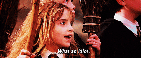 celebrities emma watson hermione granger what an idiot