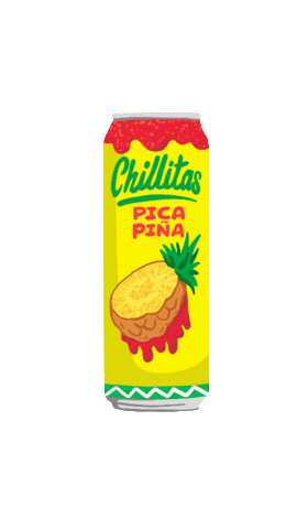 Pineapple Pina Sticker by Chillitas
