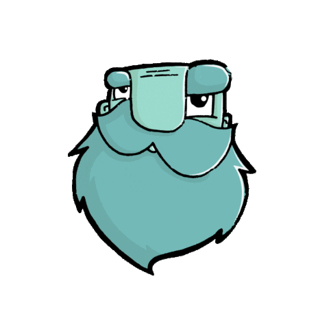 Beardguy Sticker