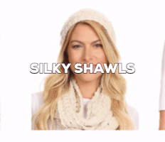 Womens Silky Shawls GIF