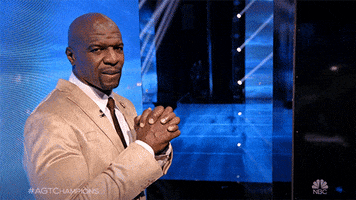 terry crews fingers crossed GIF by America's Got Talent