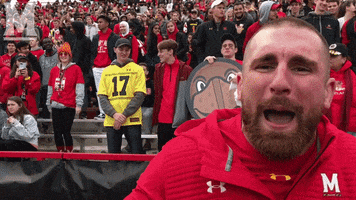excited college football GIF by Maryland Terrapins