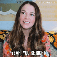 You Are Right Sutton Foster GIF by YoungerTV