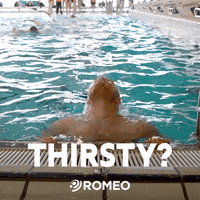 sexy swimming pool GIF by ROMEO