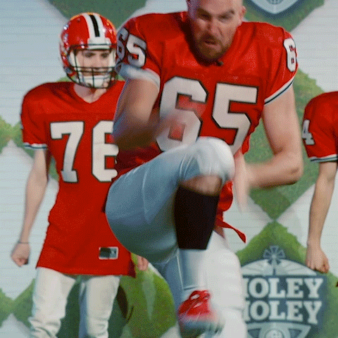 Golfing Travis Kelce GIF by ABC Network